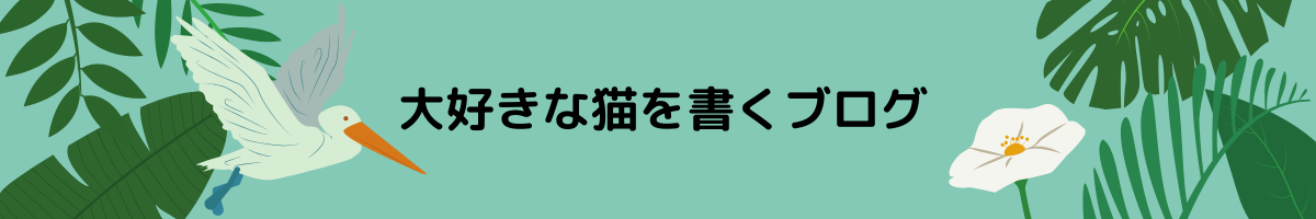 大好きな猫を書くブログ