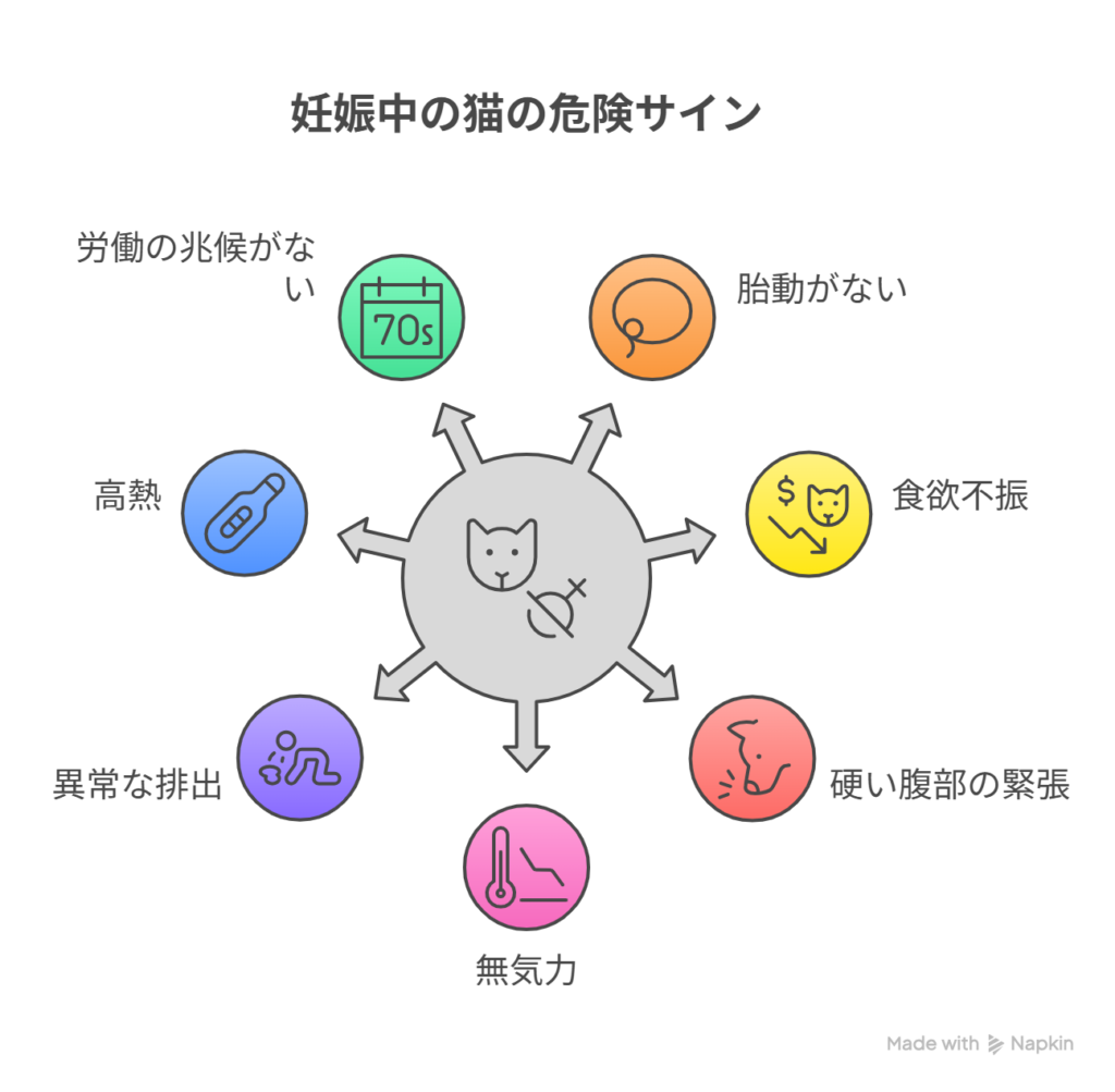 妊娠中の異常兆候一覧表