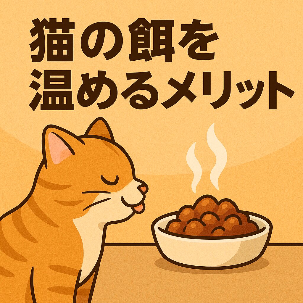 猫の餌を温めるメリット
