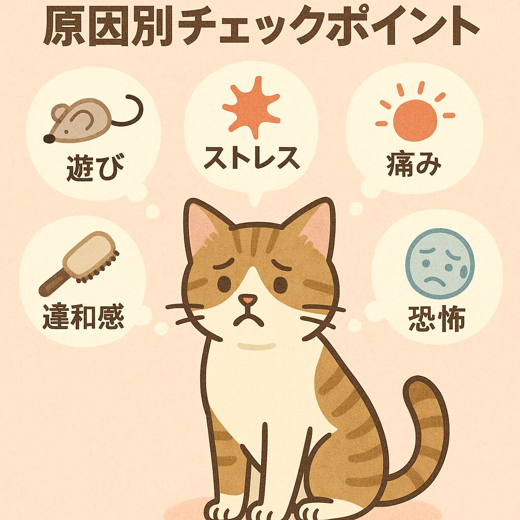 猫 ブラッシング 噛む時の原因別チェックポイント