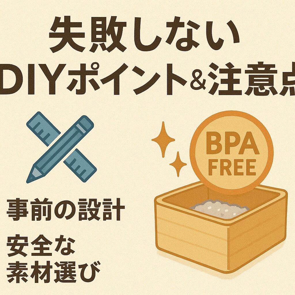 失敗しないDIYポイント&注意点