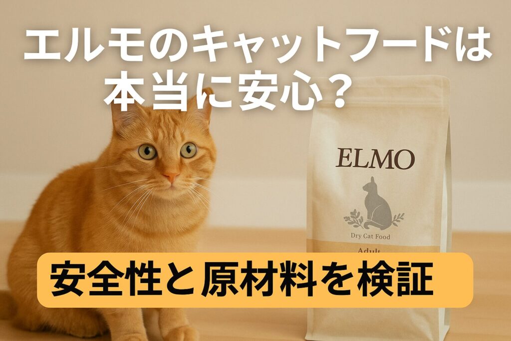 エルモのキャットフードは本当に安心?安全性と原材料を検証