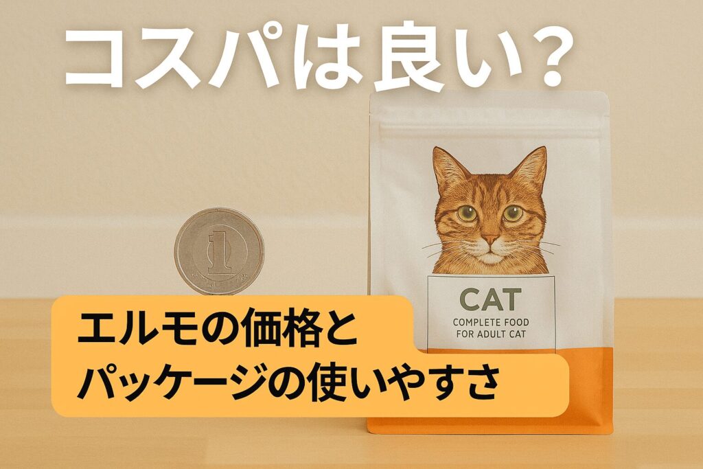 コスパは良い?エルモの価格とパッケージの使いやすさ