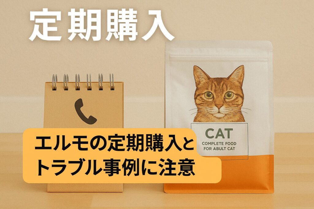 エルモの定期購入とトラブル事例に注意