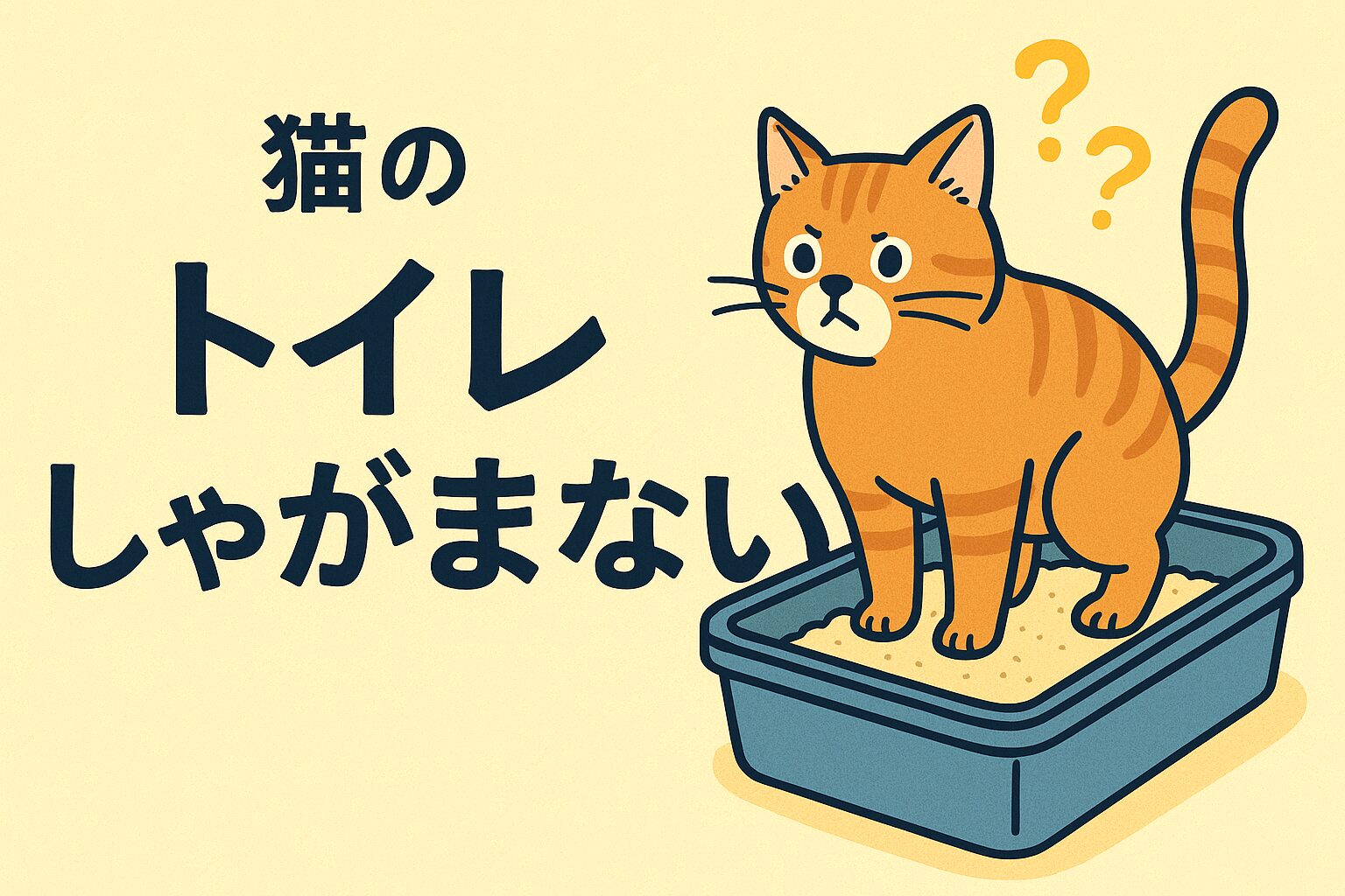 猫がトイレでしゃがまない時の原因と対処法を徹底解説