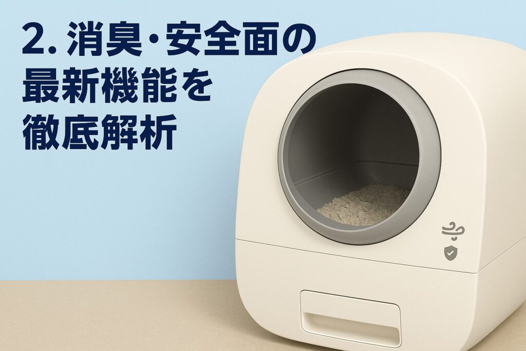 消臭・安全面の最新機能を徹底解析