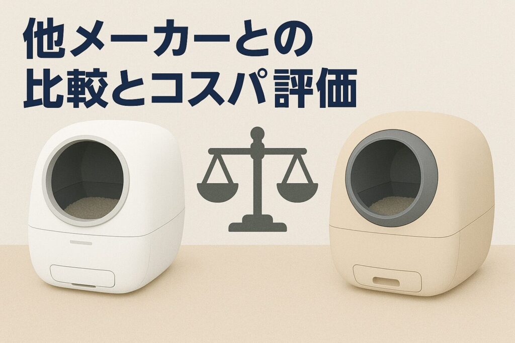 他メーカーとの比較とコスパ評価