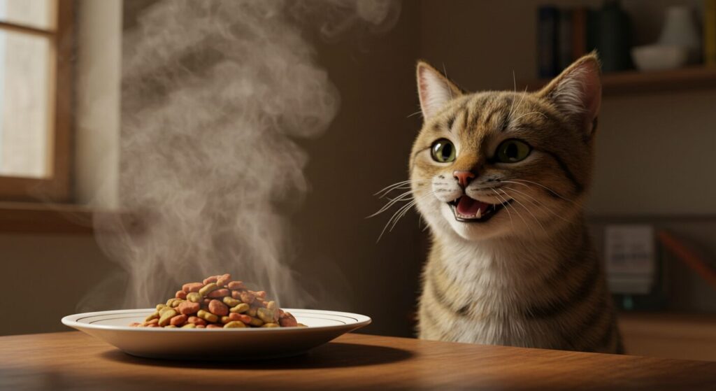猫の餌を温めると食欲がアップするって本当?