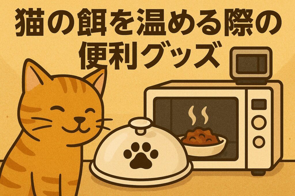 猫の餌を温める際の便利グッズ