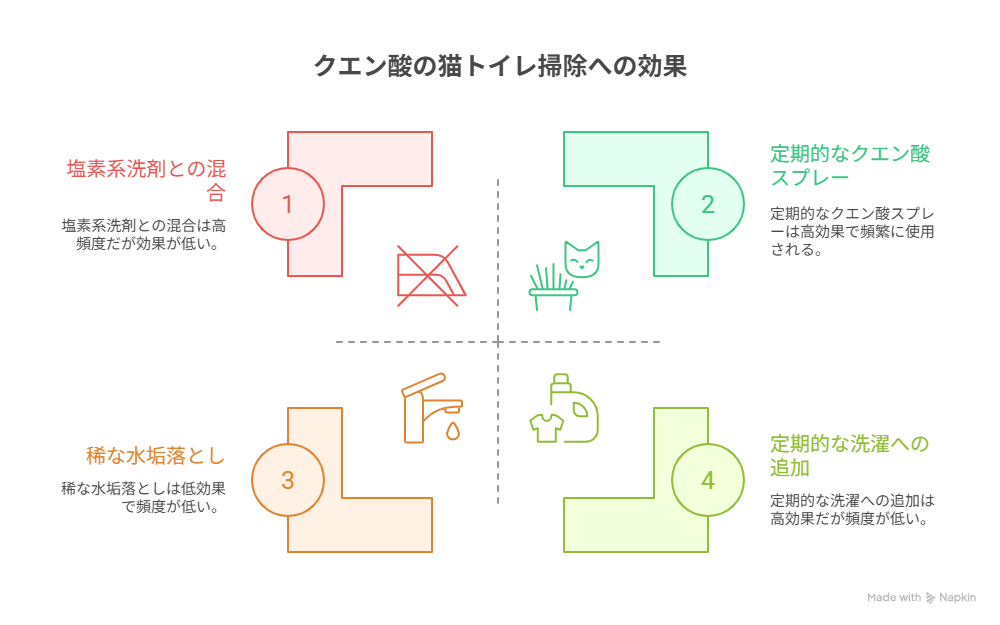 クエン酸でつけおき掃除が効果的な理由