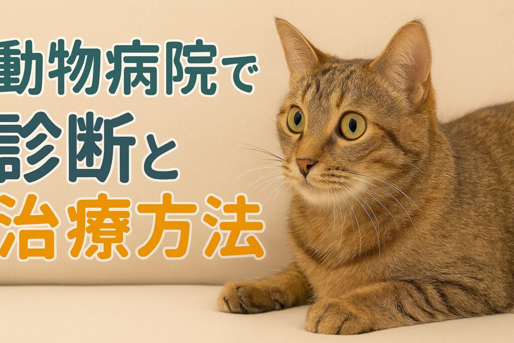 動物病院での診断と治療方法