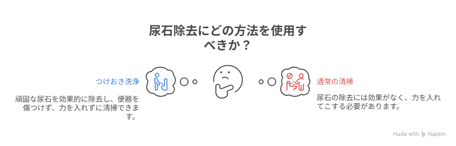 クエン酸＋重曹で尿石に挑む！併用テクニック