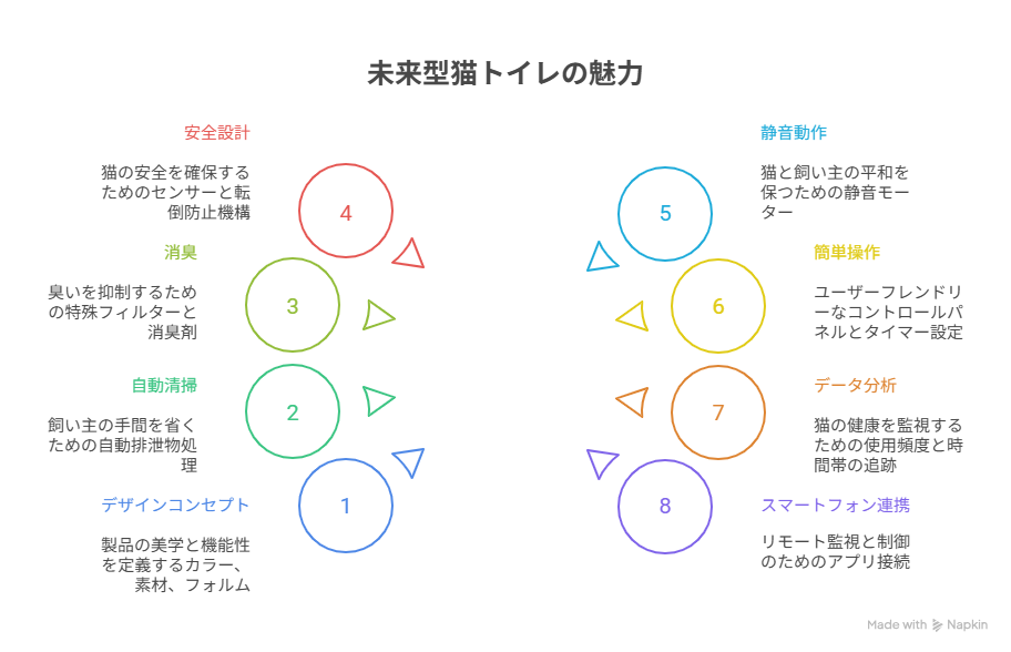 gulcircle 猫トイレの特徴と基本仕様