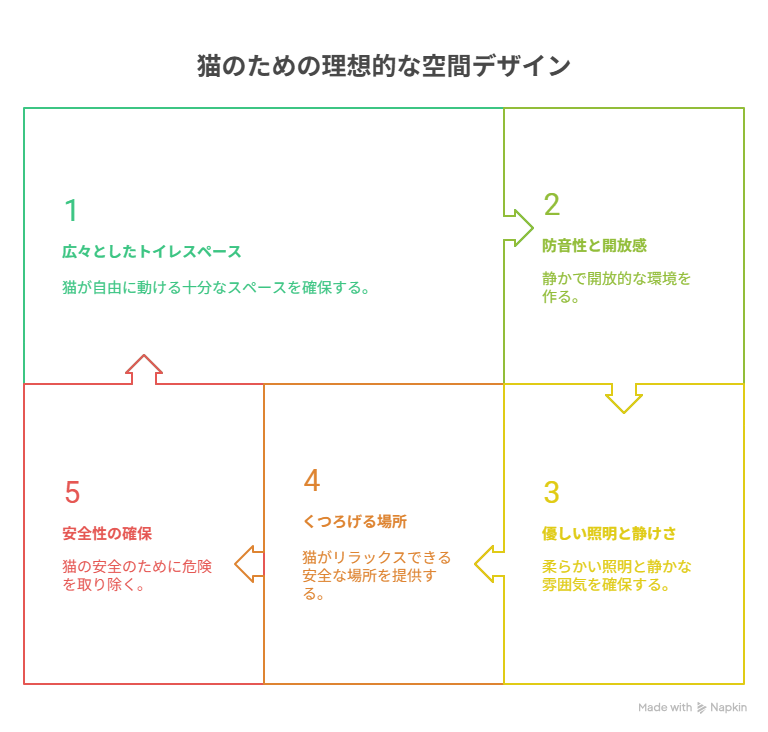 猫のストレスを抑えながら防音するポイント