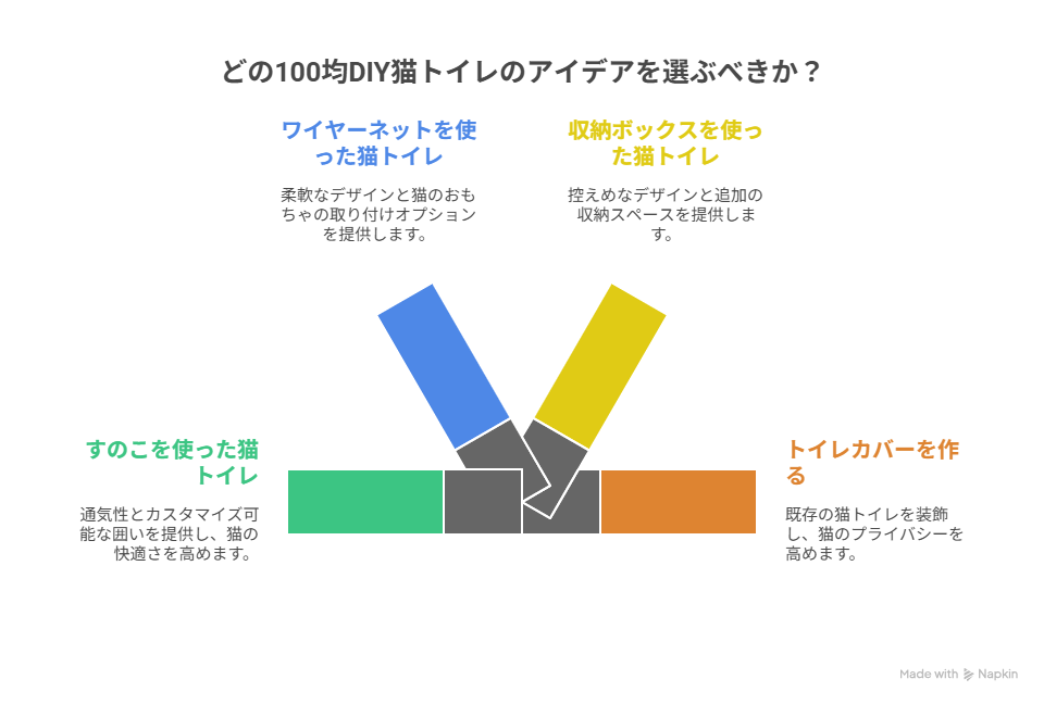猫トイレを100均でスッキリ隠す！簡単DIY＆おしゃれ代用品まとめ