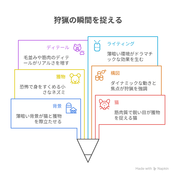 猫の目の仕組みが夜間視力を支えている