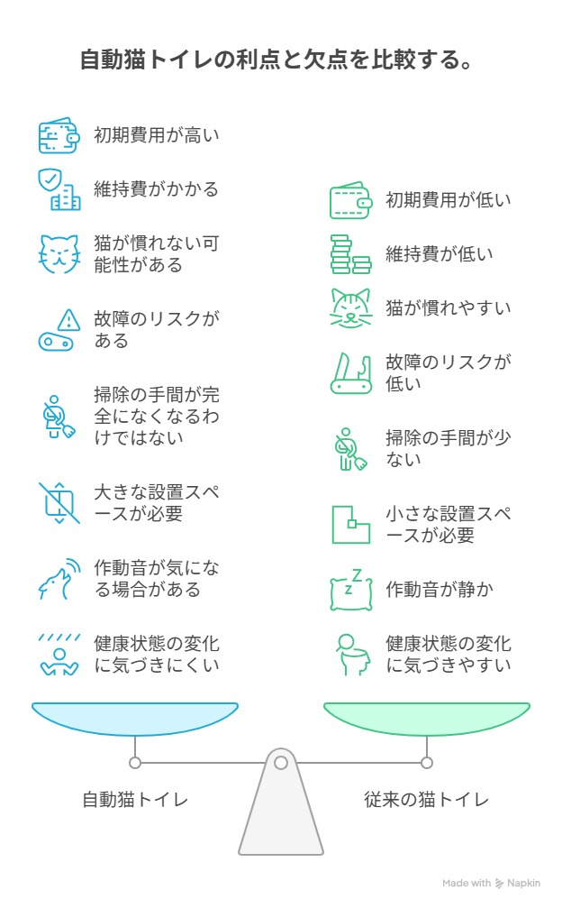 gulcircle 猫トイレのデメリットと注意点