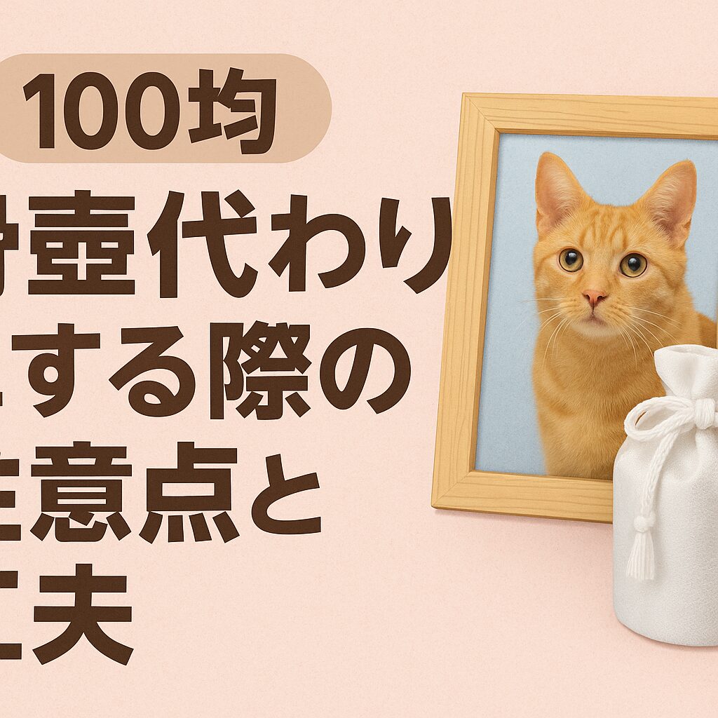 100均で骨壷代わりにする際の注意点と工夫