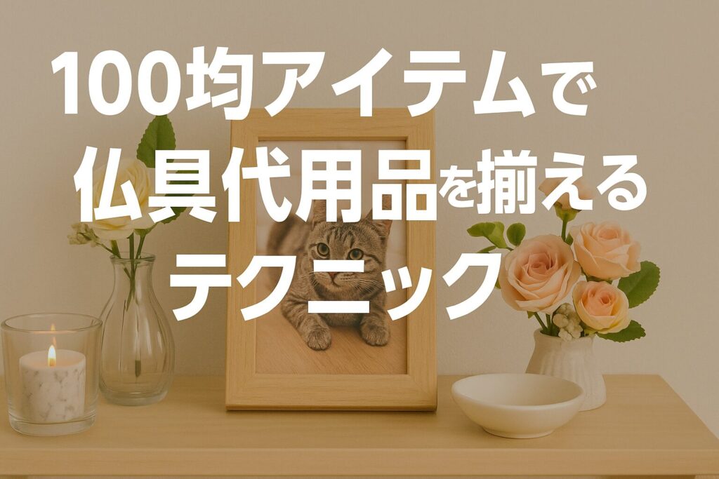 100均でペット仏具は買えるの？