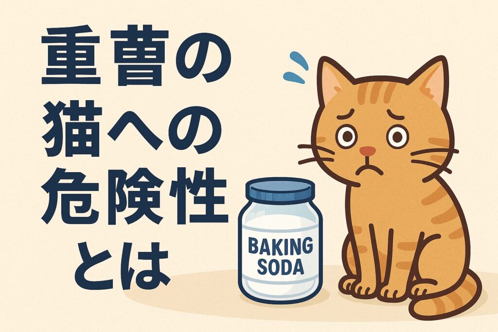 猫 重曹 危険性