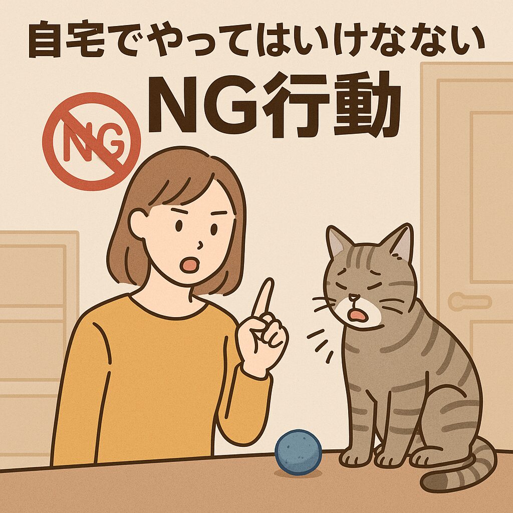 自宅でやってはいけないNG行動