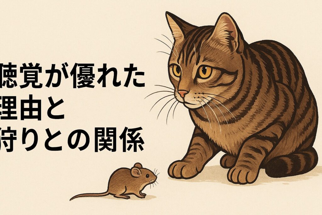 聴覚が優れた理由と狩りとの関係