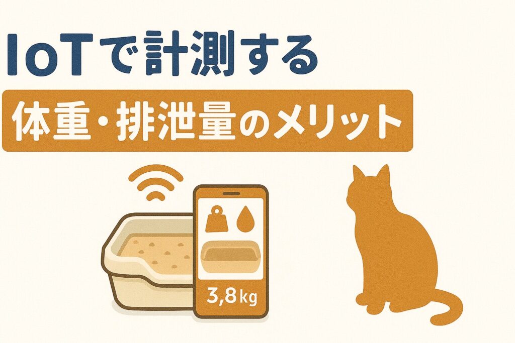 3.IoTで計測する体重・排泄量のメリット