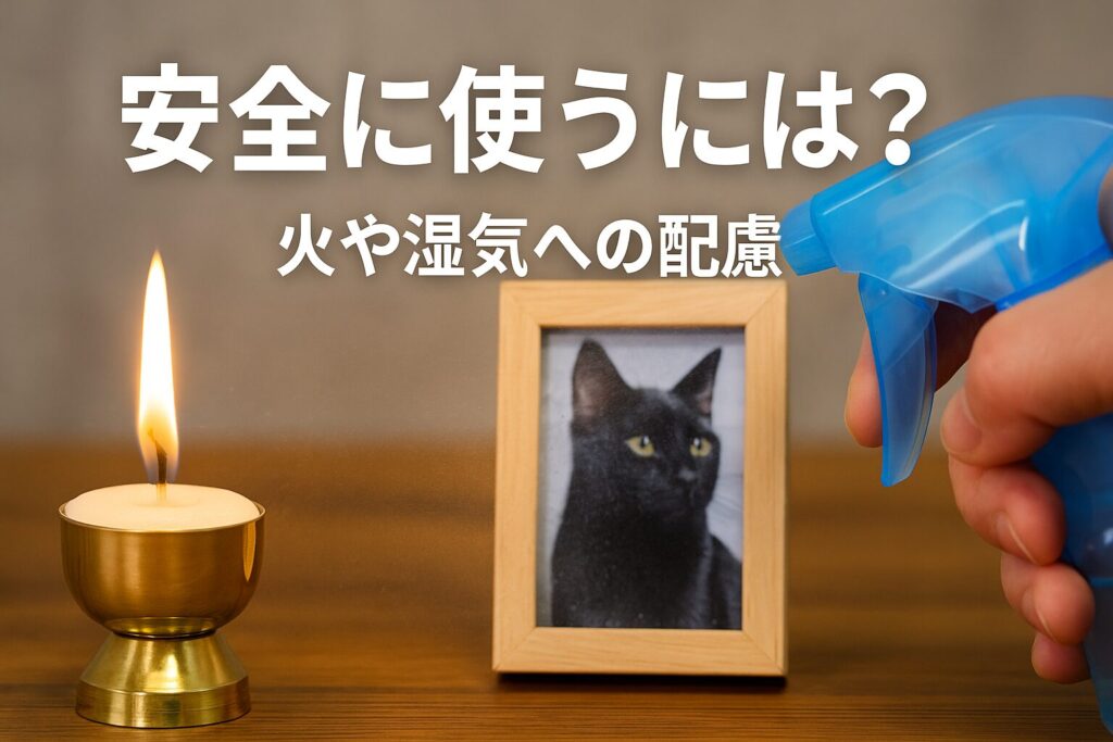 ④ 安全に使うには?火や湿気への配慮