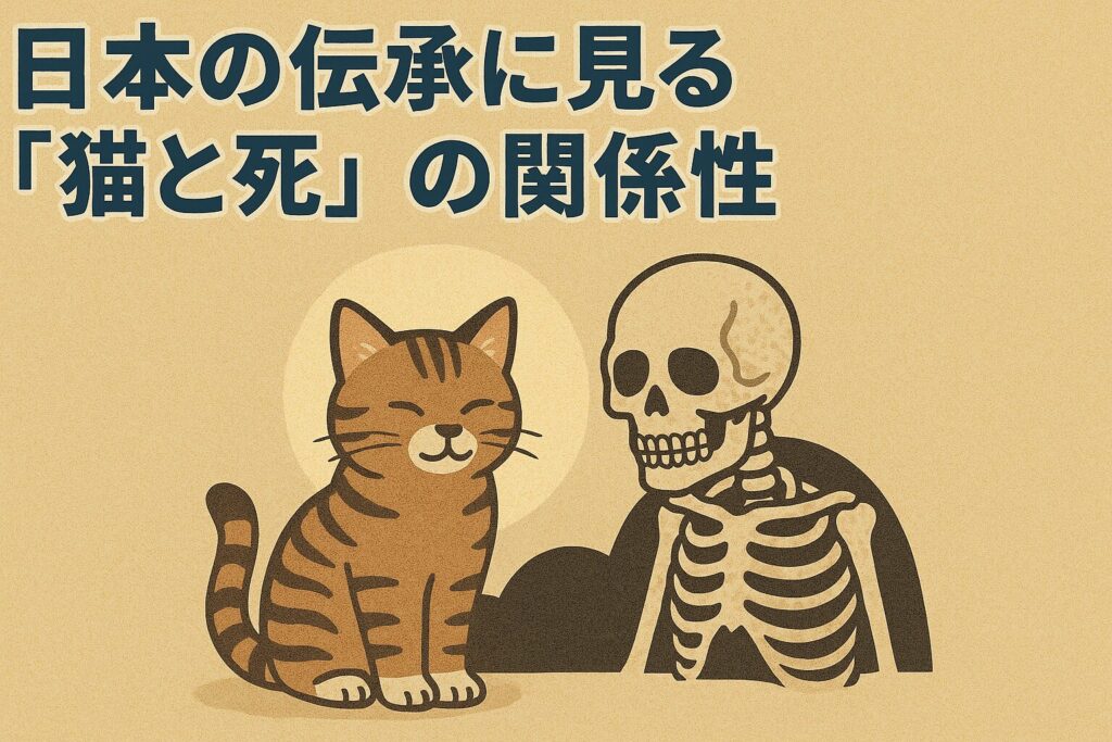 日本の伝承に見る『猫と死』の関係性