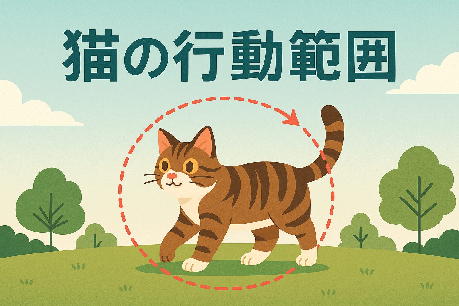 猫の行動範囲はどれくらい？距離と要因を解説