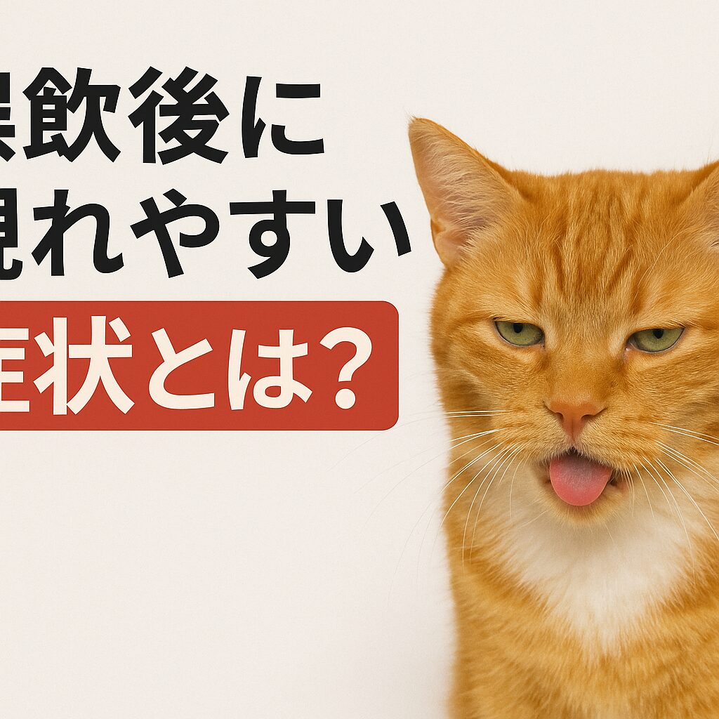 誤飲後に現れやすい症状とは?