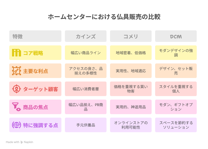 ホームセンターで買える仏具・仏壇用品