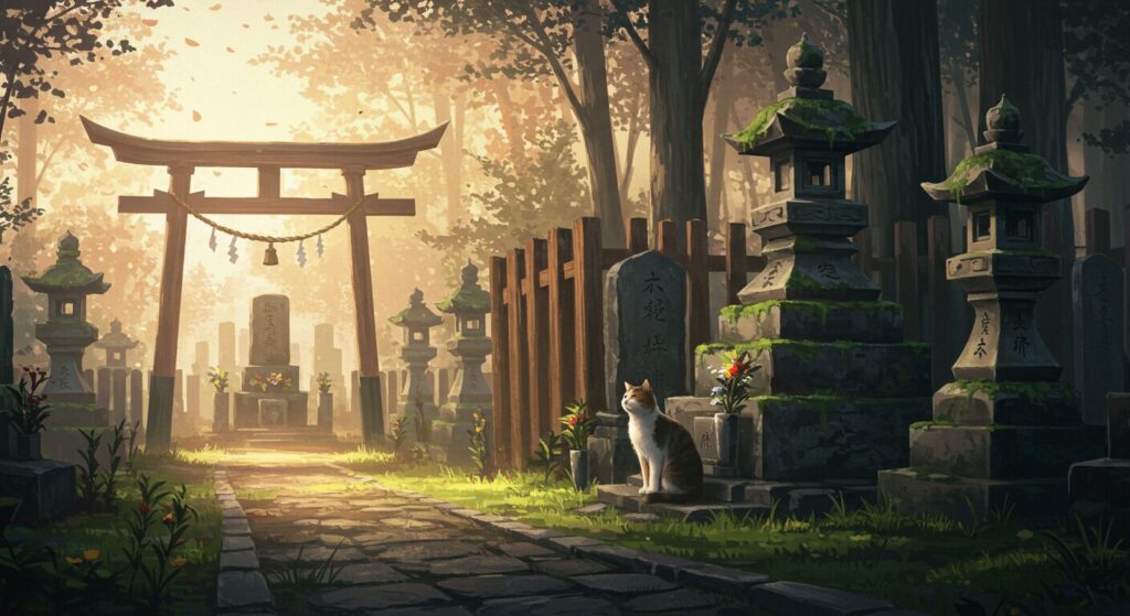実例で知る「お墓と猫」の物語